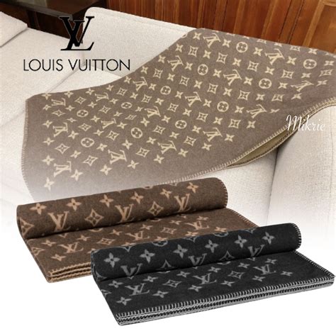 louis vuitton cashmere blanket|Louis Vuitton monogram eclipse blanket.